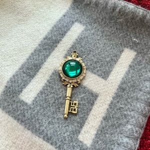 Kenneth Jay Lane key pendant